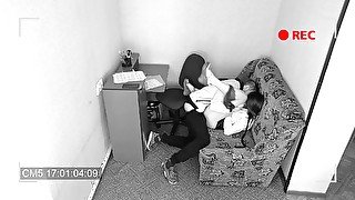 Boss fucks married secretary - Cam recorded