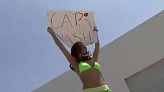 car wash babes