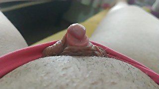 Close Up Rubbing my BIG clit - Part 2