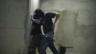 Fucked hard by Arab gangster dominant