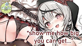 JOI Taking your younger classmate's virginity! Edging Defloration Hentai Countdown Instructions