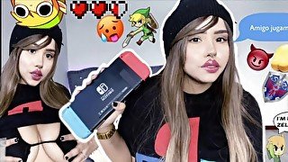 Mi mejor amiga gamer, otaku quiere tener sexo con tigo JOI