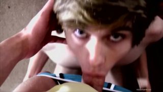 Twink Dakota gives a POV blowjob