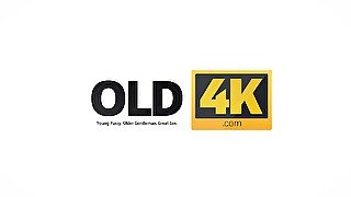 OLD4K. Only an old man is able to satisfy young insatiable girl