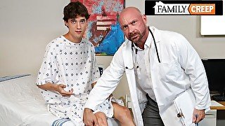 FamilyCreep - Dr Stepdad Shoves His Huge Cock Into HIs Tight Stepson's Twink Ass