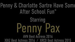 Rimming Beauties Charlotte Sartre And Penny Pax Lick Each Other's Holes!