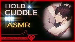 Cuddle \\ Kissing and Breathing ASMR \\ Vampire Boyfriend