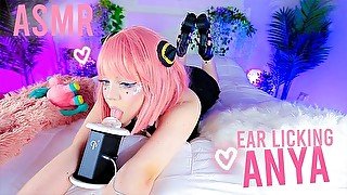 ANYA ( SPY X FAMILY ) EAR LICKING ASMR