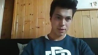 Belgium Cute Boy With Super Sexy Big Ass Nice Cock On Cam