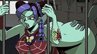 Jolyne Kujo Jail Cell Fuck - Extended Yoshikage Kira Version