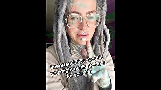 Anuskatzz Tattoo bodymodification hippie goth punk onlyfans model talks about her philosophy of life