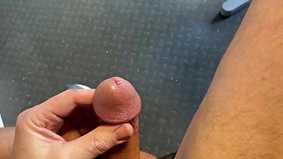 Quick jerk and cum