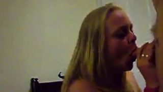 Mature Blonde Sucking and Fucking Hard