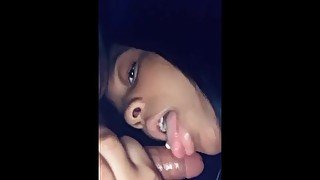 Thick Cock Going Down My Throat