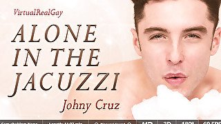 Johny Cruz in Alone in the Jacuzzi - SexLikeReal Gay