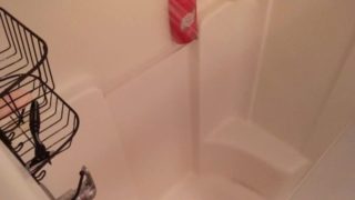 HOT SHOWER POUNDING! SUCKING AND FUCKING MY IMAGINARY GIRLFRIEND!