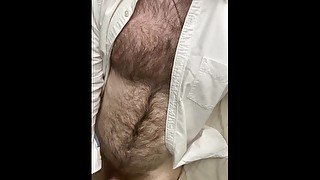 POV daddy fucks his toy while moaning and dirty talking