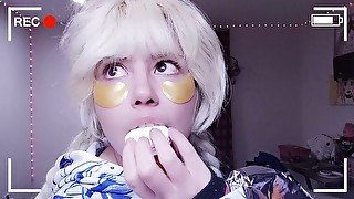 🍪 瀧先輩がオレオをくれました、これは私のおかげです • White Oreo 🍪 • ahegao