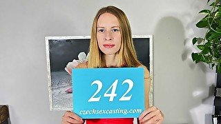 Ukrainian model tries her luck at Czech casting