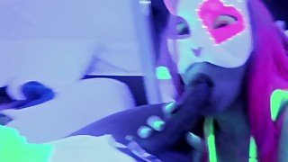 @SexyNeonKitty Sloppy Blowjob Teaser 1 Chaturbate Live