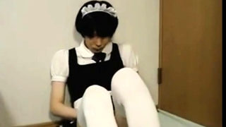 Amateur Japanese CD cute maid jack