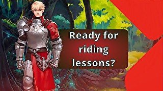 Your Knight Gives You Riding Lessons (Cowgirl/Creampie)