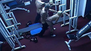 angle of sex in the gym - Latin-Hot