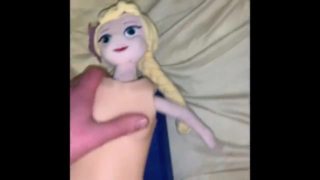 Pulverizing A Lil Costume Play Disney Queen 65cm Smallish Teenager Chick and Facial Cumshot