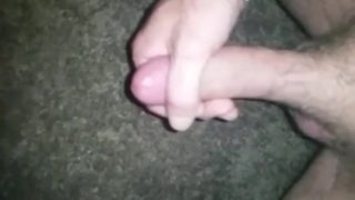 I love stroking my hard cock (Slow motion video)