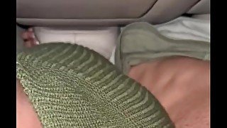 Throat fuck in the car