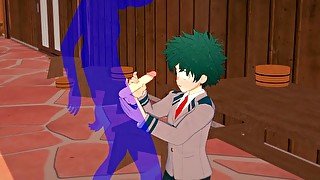 My Hero Academia Yaoi - Deku Handjob