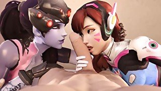 Tracer And Other Characters Have Sex In Overwatch Porn