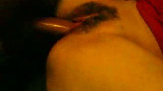 Extremely hairy Mexicana slut loving missionary style sex