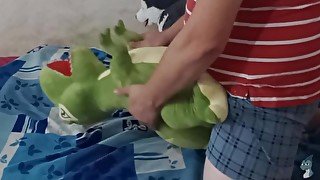 Green dinosaur t-rex Fun#14