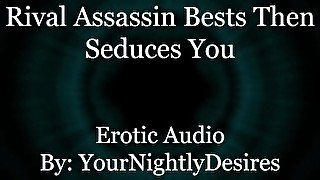 Assassins Have Passionate Rooftop Sex [Enemies To Lovers] [Rough] (Erotic Audio for Women)