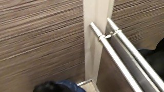 I sucked my neighbors cock in the elevator and we almost got caught