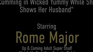 Tall All Natural Brunette Wicked Yummy Slammed By Rome Major's Sausage!