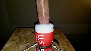 This Tenga felt so good wrapped around my fat cock!