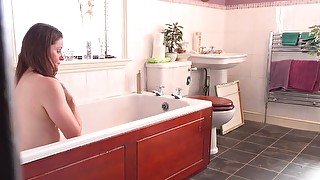 Horny old lady showing off her wet body to tease you again