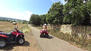 Mallorca Quad Ride Naked - TacAmateurs