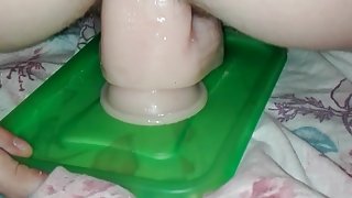 Masturbation dildo part 1