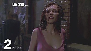 Top 5 Wet T-Shirt Scenes - Mr.Skin