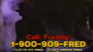 1900- FREDDY KRUEGER PHONE SEX