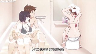 Hentai anime bathtub scenes