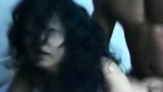 Asian chick roughed up by black dude