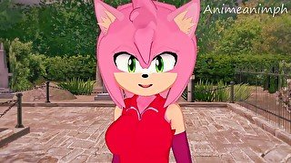 SONIC THE HEDGEDOG AMY ROSE HENTAI 3D UNCENSORED