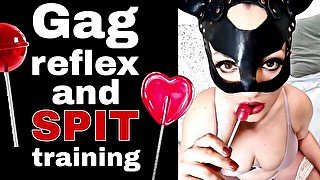 Femdom FLR Spit Gag Spitting Dildo Slave Humiliation Facesitting Orgasm OTK Spanking Milf Stepmom