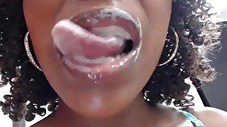 Spit Tongue Play Fetish