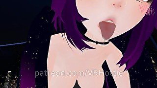 Fucked WIth A View Crushing Thicc Ass On Cock And Big Tits Pierced Nipples VRChat POV Lap Dance