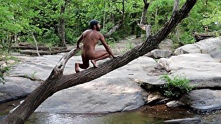 I Explore and get Naked at the River. Pt1